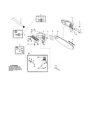 Oil tank/bar/gear kit