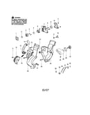 Blower housing/handle/fuel tank