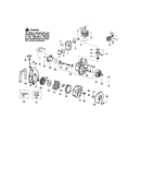 Cylinder/crankcase/crankshaft