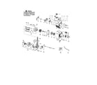 Craftsman 358791060 cylinder/crankshaft/crankcase diagram