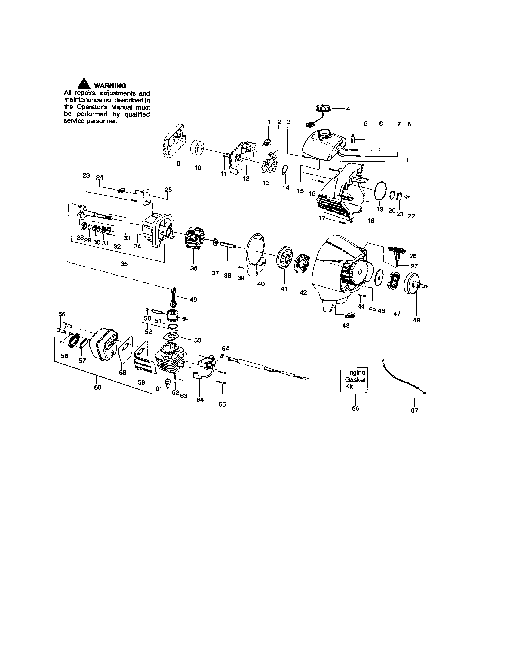 CYLINDER/CRANKSHAFT/CRANKCASE