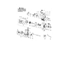 Craftsman 358791800 cylinder/crankshaft/crankcase diagram