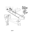 Driveshaft/handle/shield
