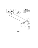 Driveshaft/shield/handle