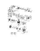 Cylinder/crankshaft/muffler