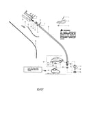 Driveshaft/shield/handle