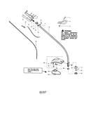 Driveshaft/shield/handle