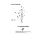 Weed Eater TE400CXL TYPE 5 carburetor #530069754 (wa226) diagram