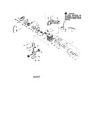 Cylinder/shield/crankshaft