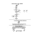 Poulan 2075OC TYPE 5 carburetor/service reference diagram