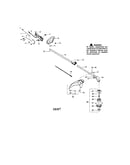 Driveshaft/shield/handle