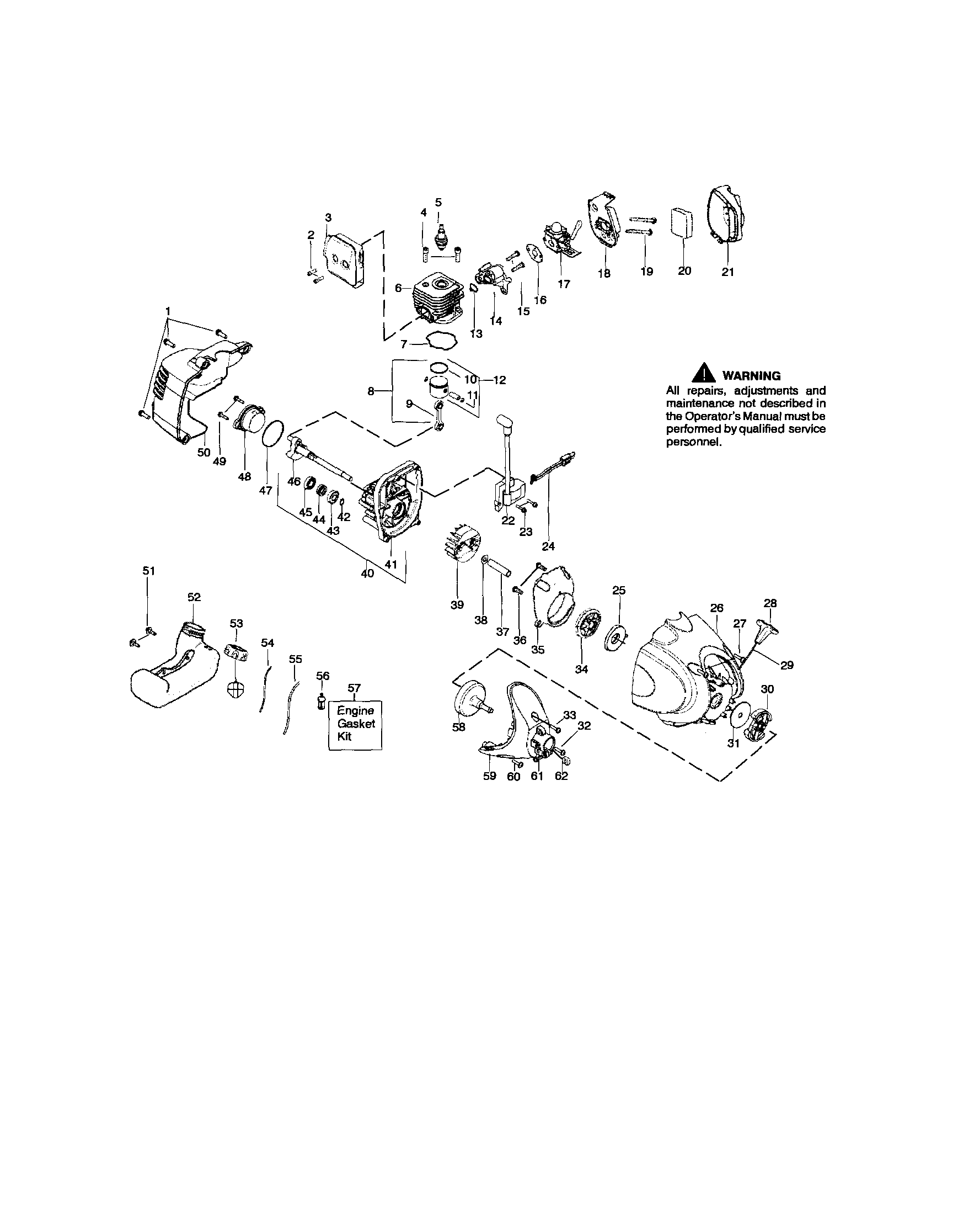 CYLINDER/CRANKSHAFT/CRANKCASE