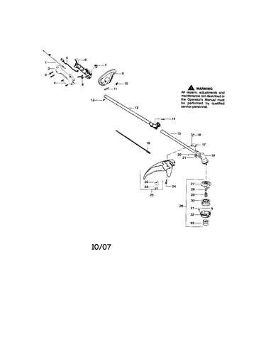 Throttle/shaft