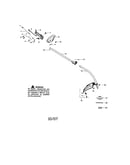 Driveshaft/handle/shield