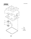 Cooktop/burner/grate