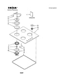Cooktop/burner/grate
