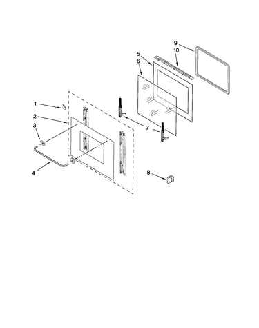 Oven door