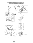 Cylinder/crankshaft/sump