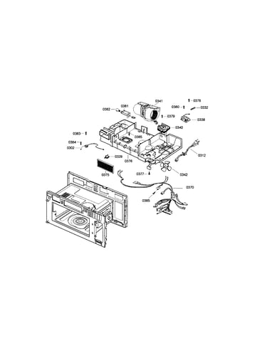 Cable harness/motor