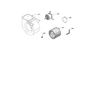 Goodman GMT140-5B blower assembly diagram