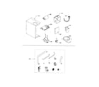 Goodman GDT115-5B misc. components/drain kit assembly diagram