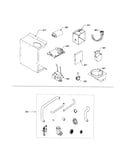 Misc. components/drain kit assembly