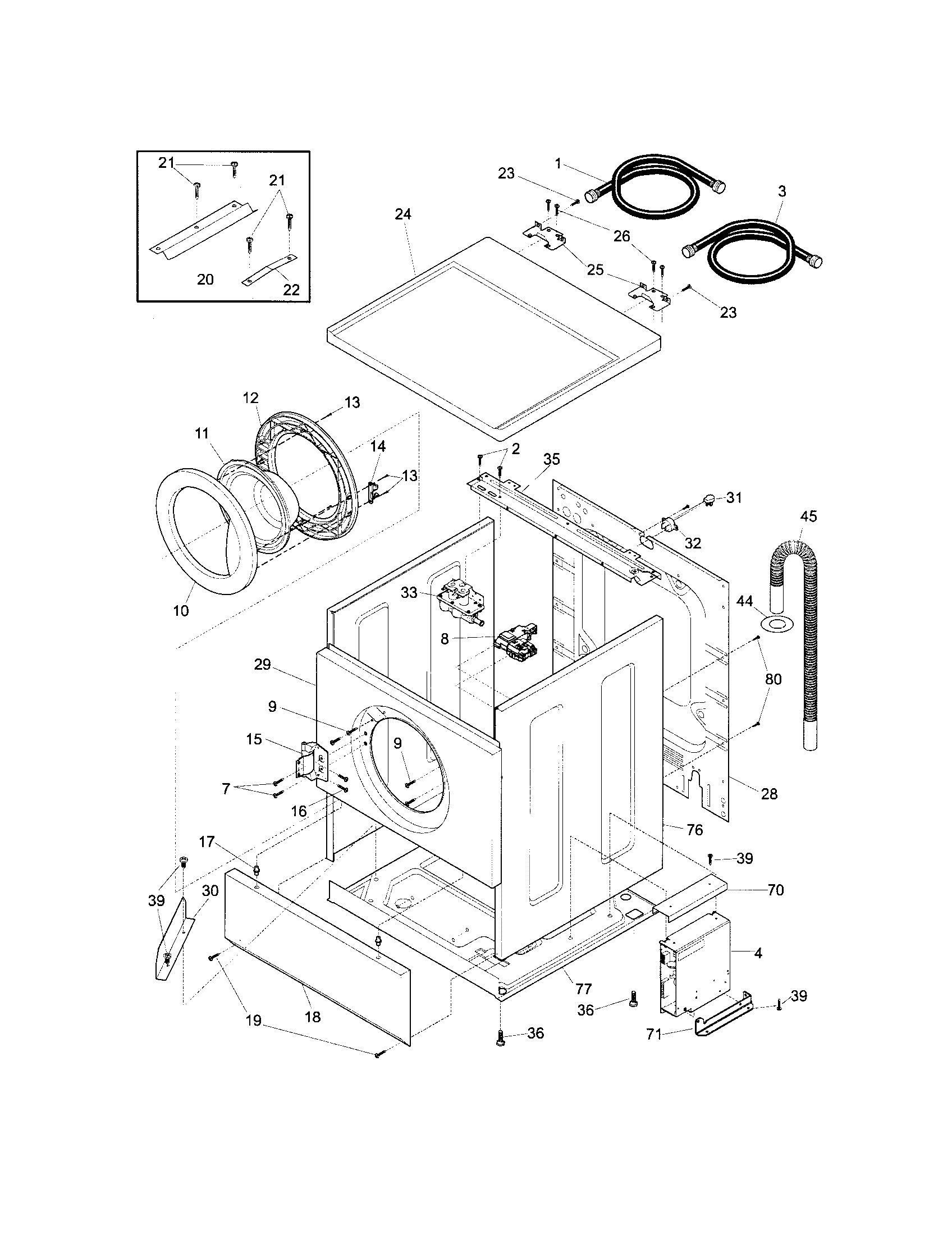 Cabinet/top
