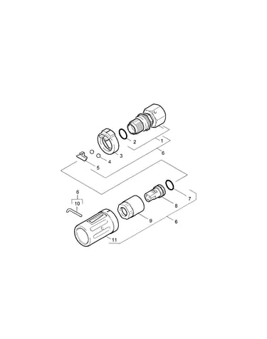 Triple jet nozzle