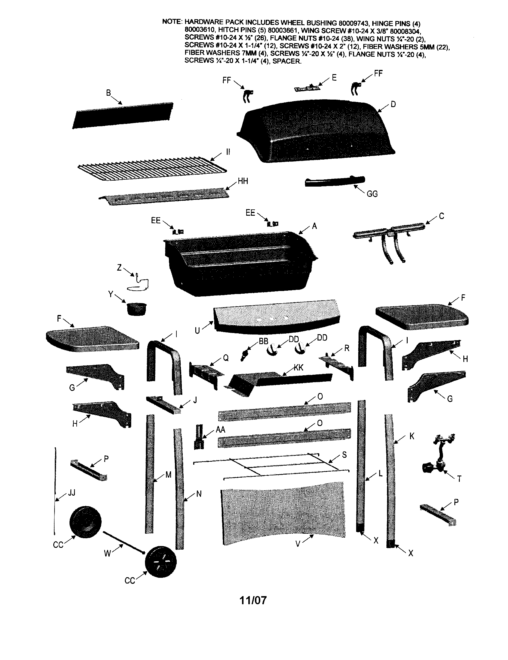 Gas grill