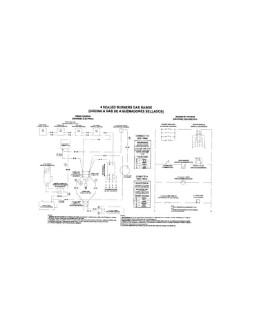 Wiring diagram-4 burners