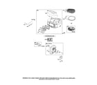 Briggs & Stratton 31L700 (0036-0192) blower housing/muffler diagram