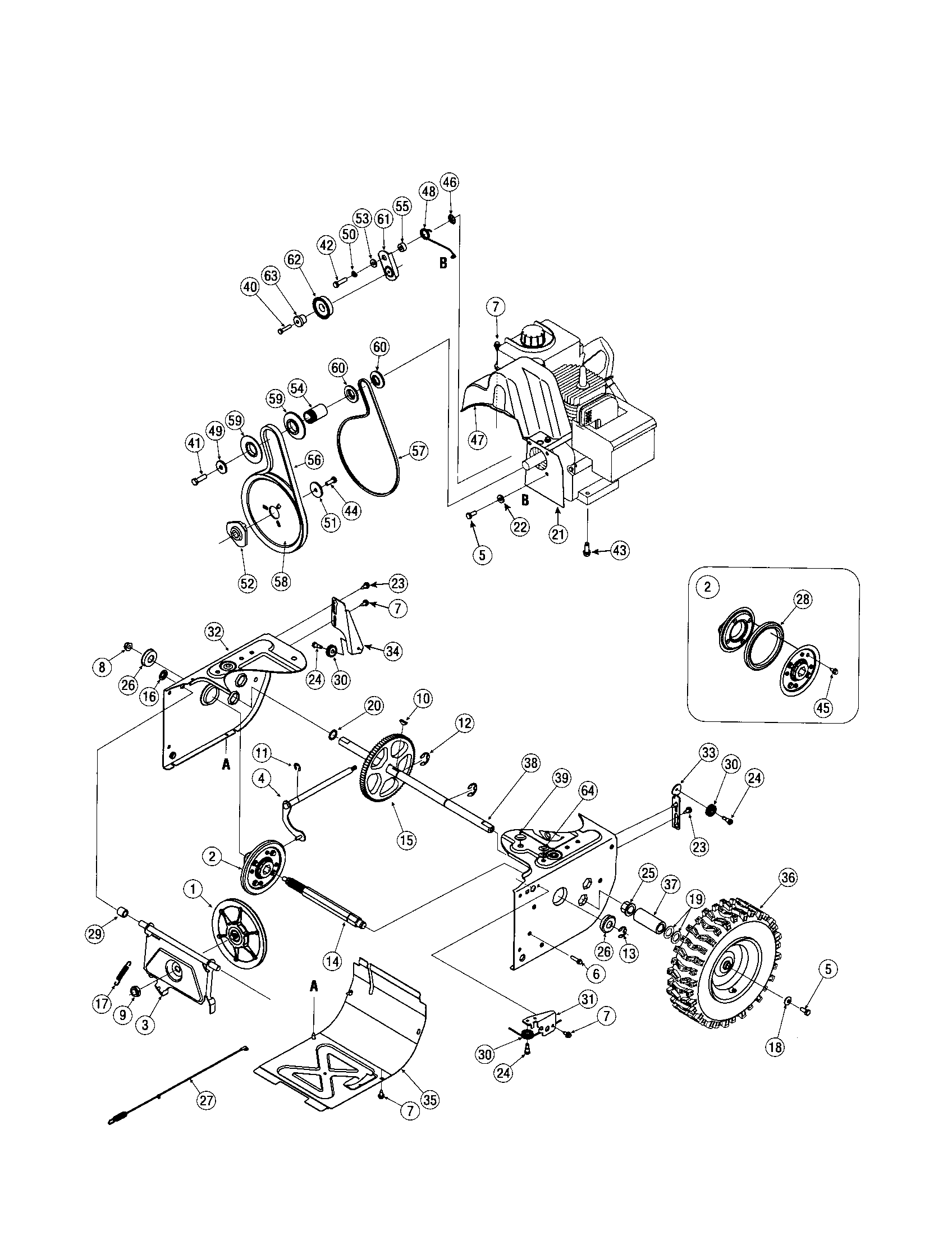 Wheels/frame
