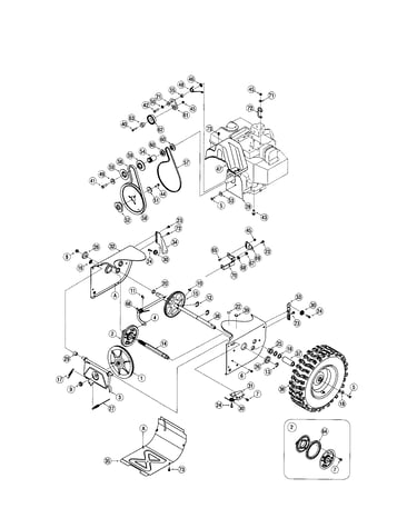 Wheels/frame