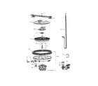 Maytag MDB8551AWW pump and motor diagram