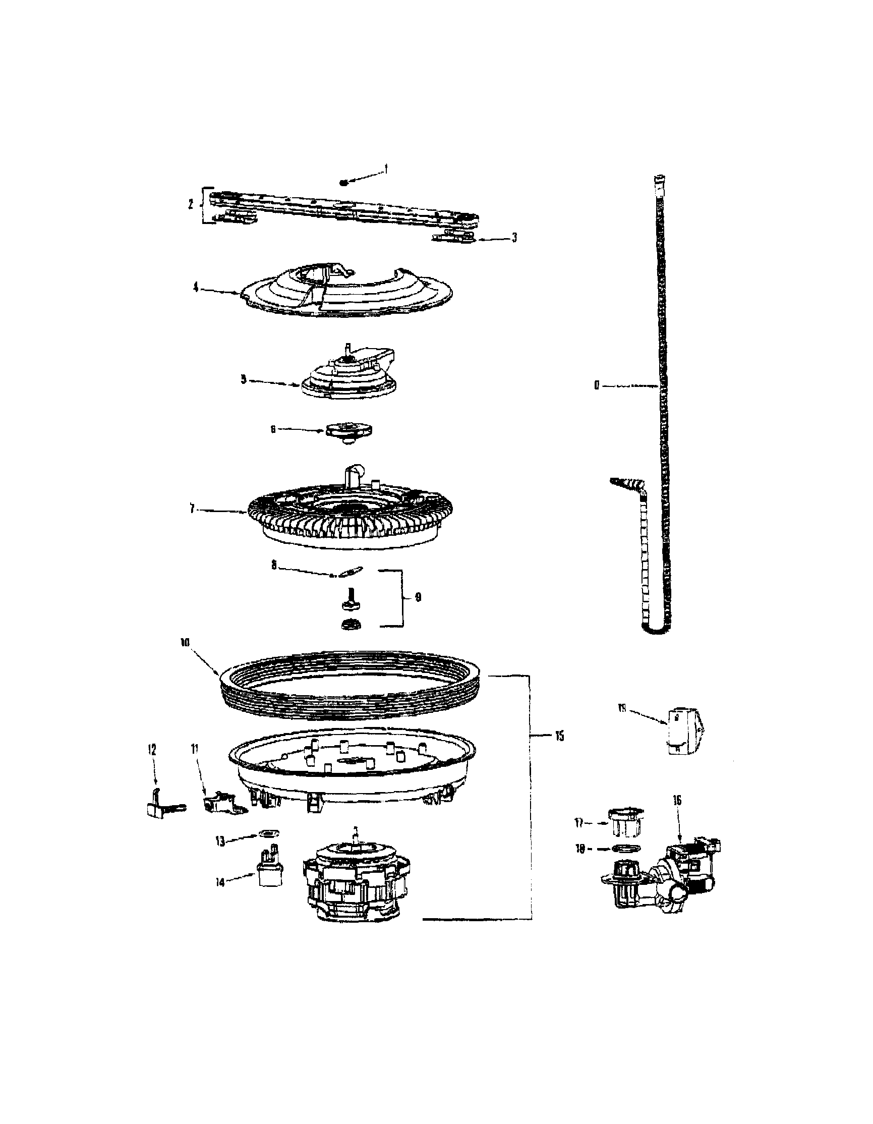 Pump and motor