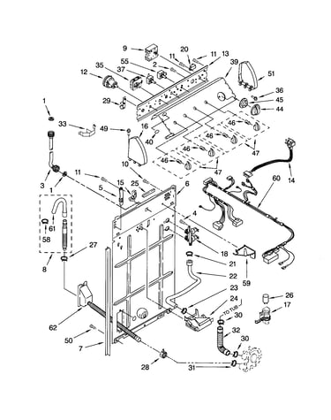 Controls and rear panel