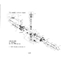 Poulan 96042003604 transaxle diagram