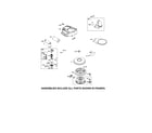 Craftsman 917289105 motor-starter/flywheel diagram