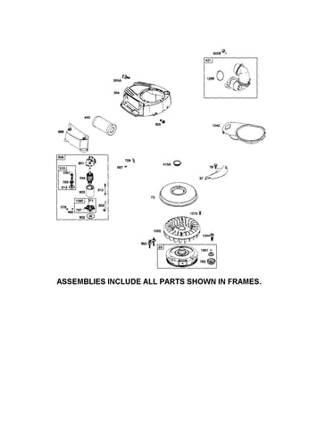 Motor-starter/flywheel