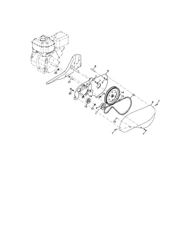 Belt guard and pulley