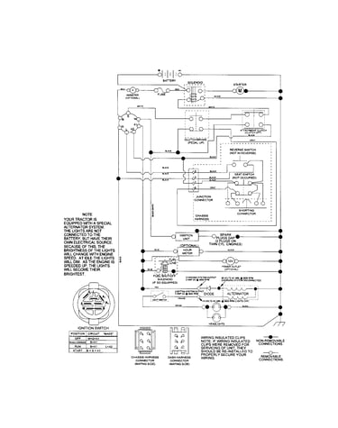 Schematic diagram-tractor
