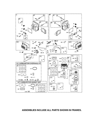 Head-cylinder/carburetor