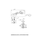 Briggs & Stratton 31P977-1066-E1 blower housing/starter motor diagram