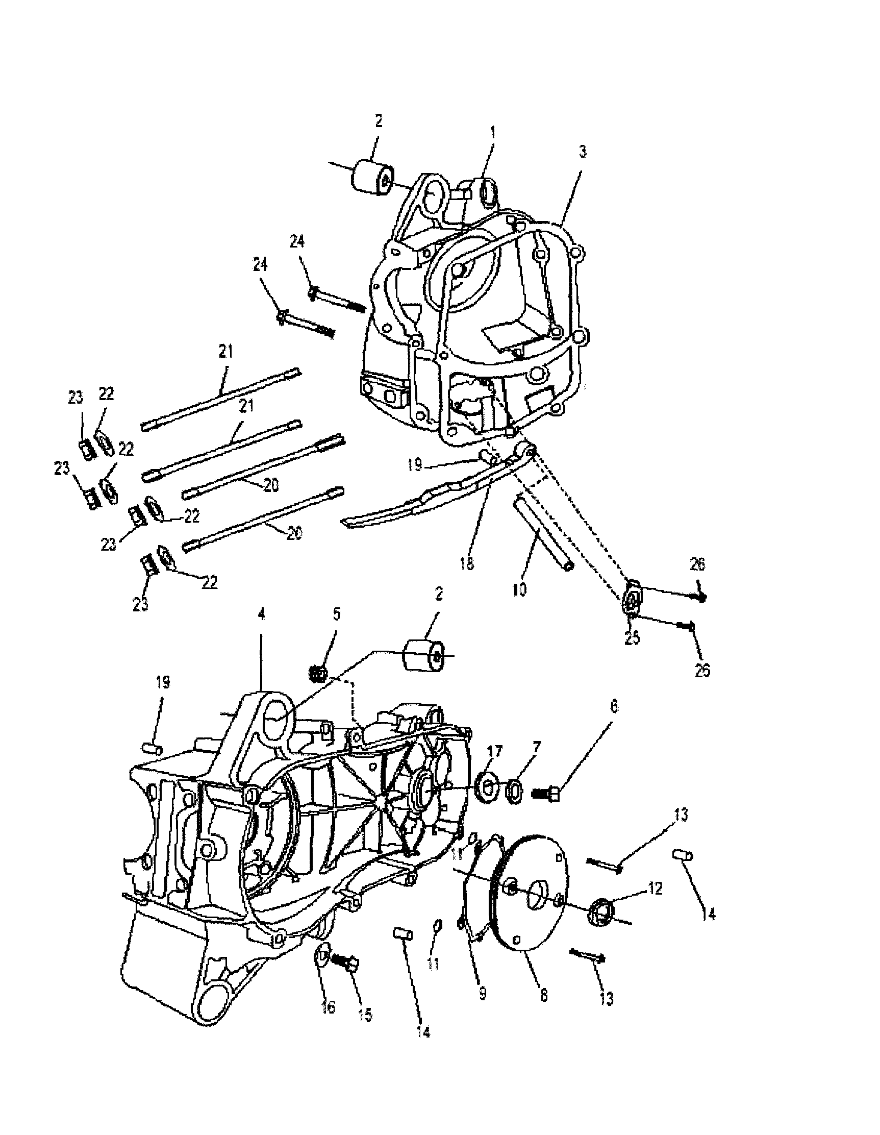 ENGINE CRANKCASE