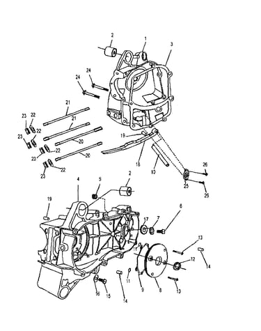 Engine crankcase