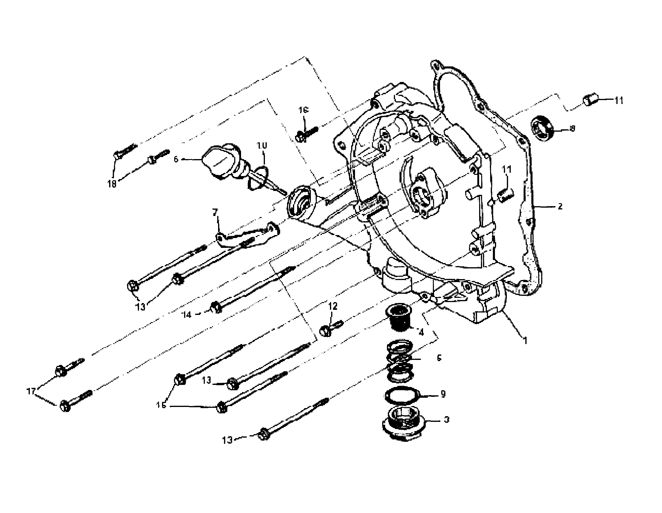 OUTER CRANKCASE