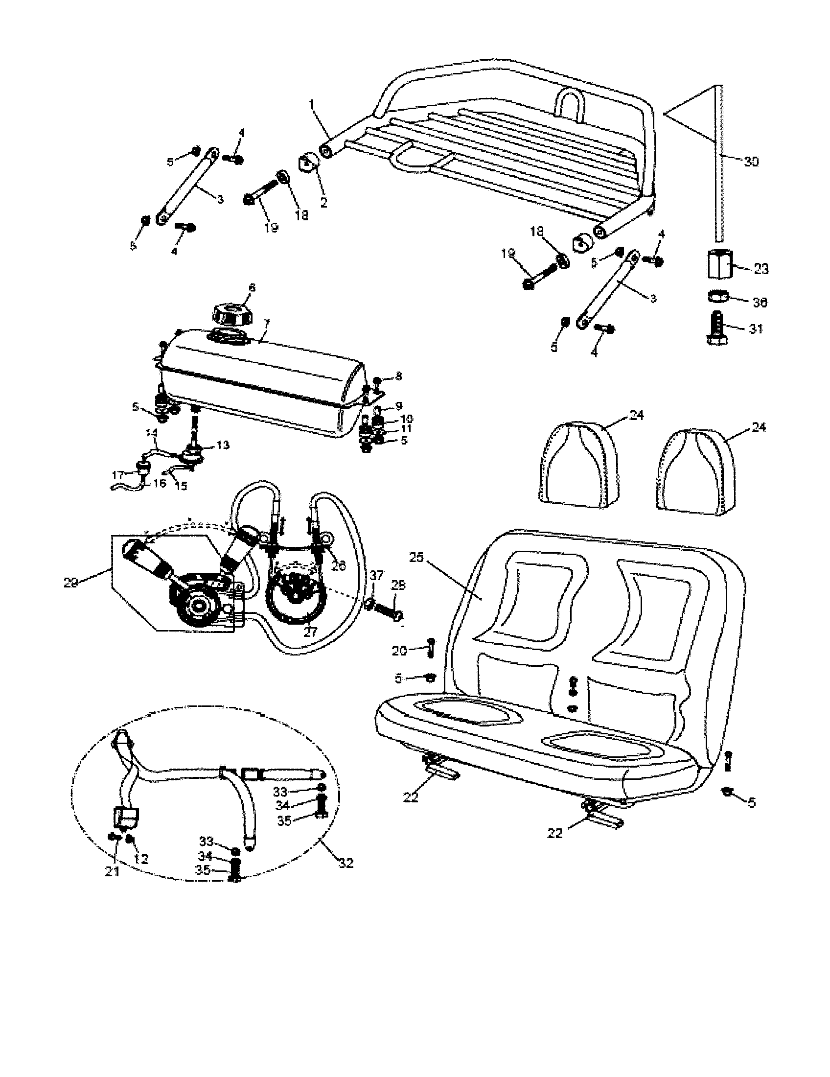 REAR CARGO RACK