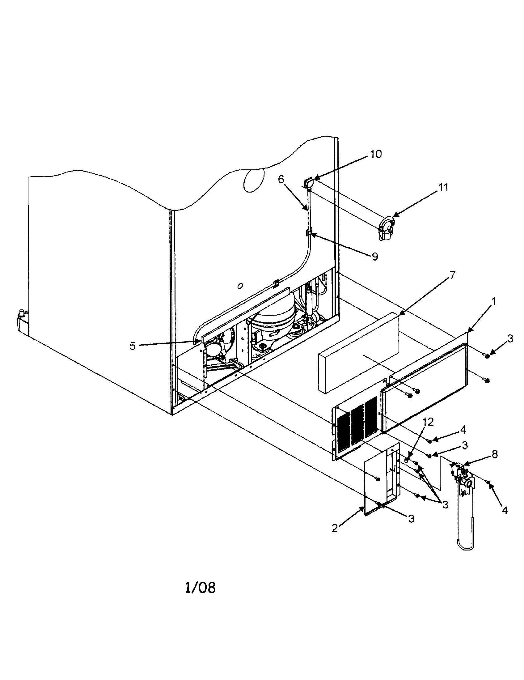 Cabinet back