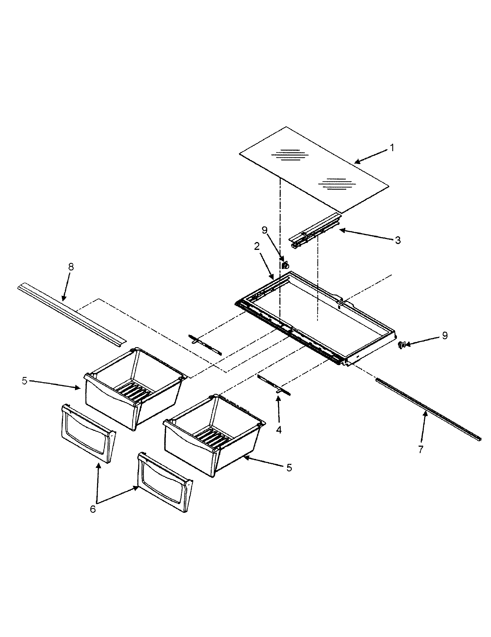 Crisper assembly