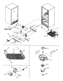 Evaporator/evap motor/rollers